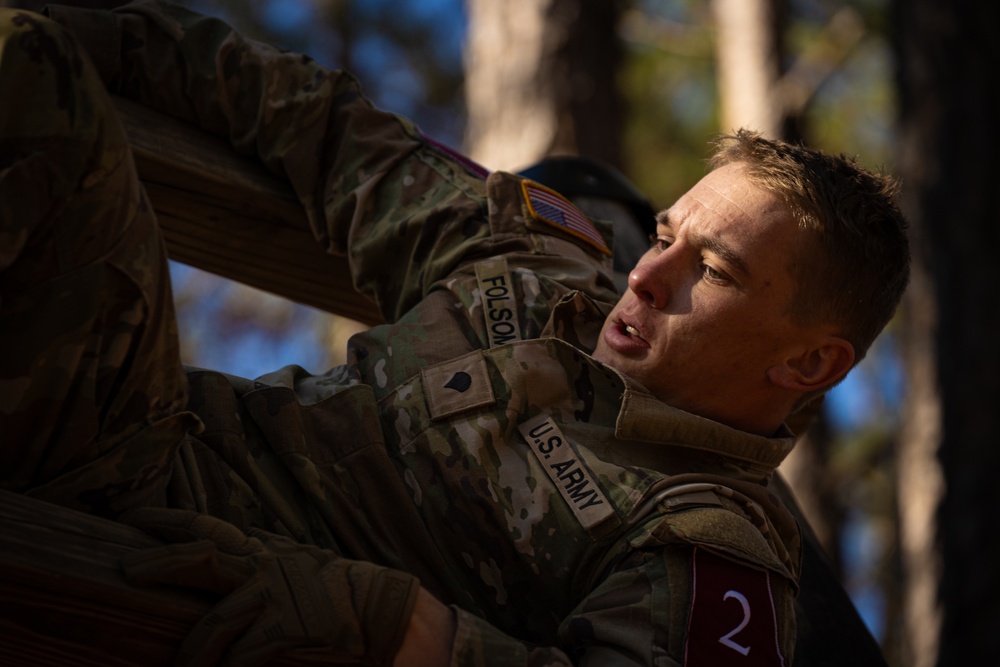 Alabama National Guard Best Warrior 2023 Confidence Course