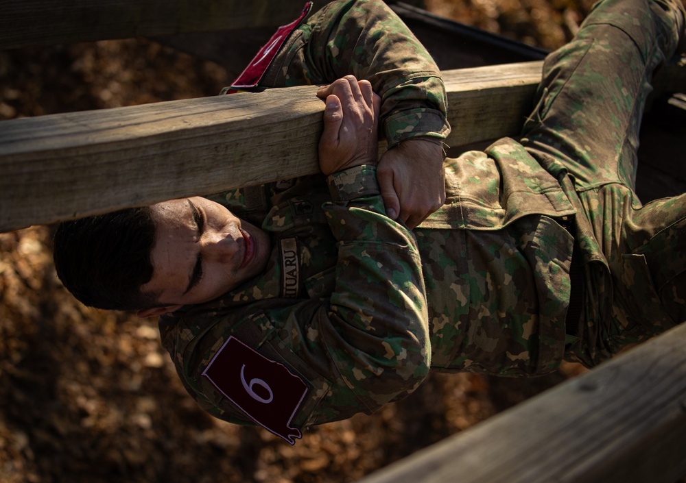 Alabama National Guard Best Warrior 2023 Confidence Course