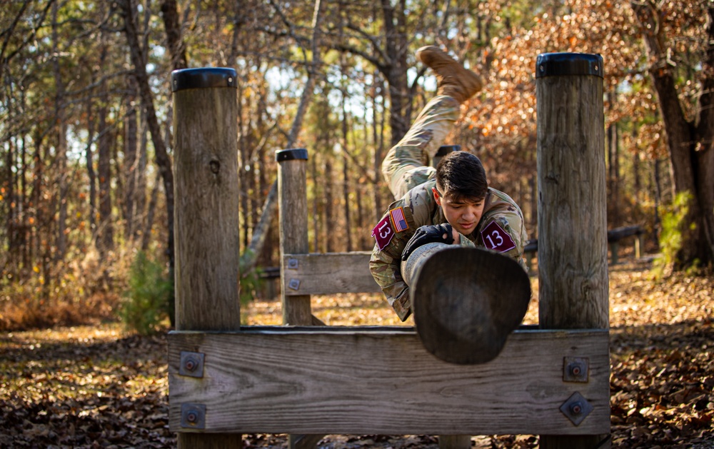 Alabama National Guard Best Warrior 2023 Confidence Course