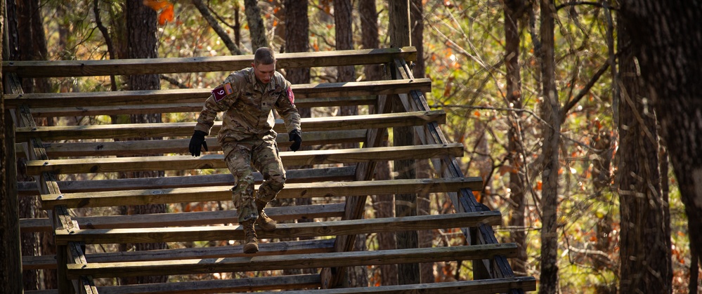 Alabama National Guard Best Warrior 2023 Confidence Course