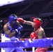 Pfc. Obed Bartee-El of the U.S. Army World Class Athlete Program competes in the U.S. Olympic Trials for Boxing