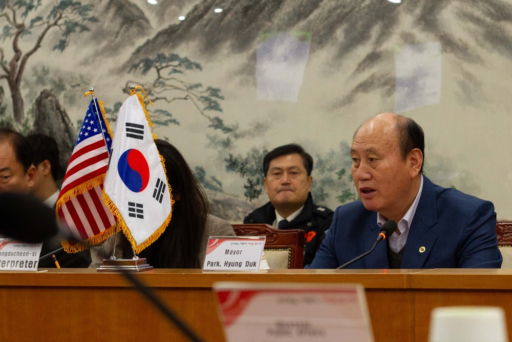 Dongducheon/Casey host second cooperation council engagement