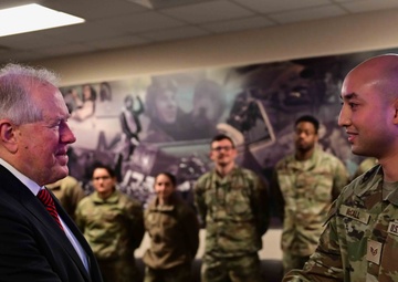 SECAF visits Aviano Air Base