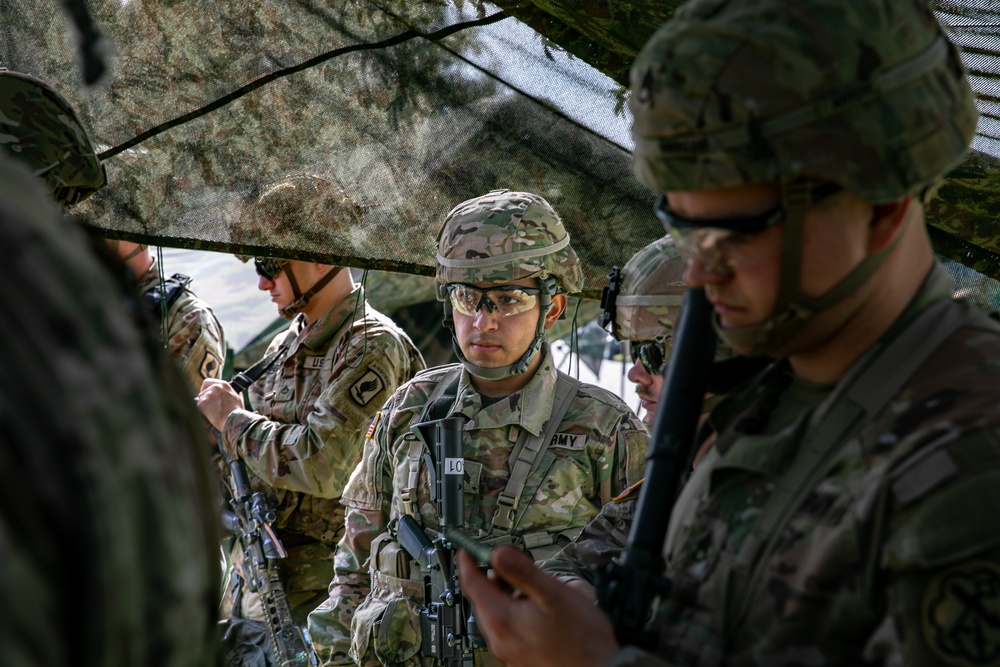 207th MIB(T) Soldiers train during E2B