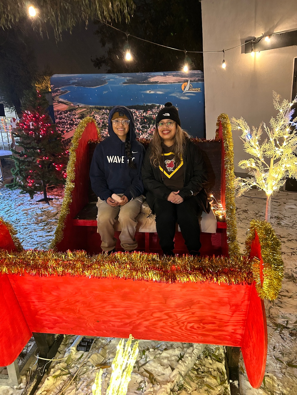 Provider Soldiers visit Powidz Christmas Market