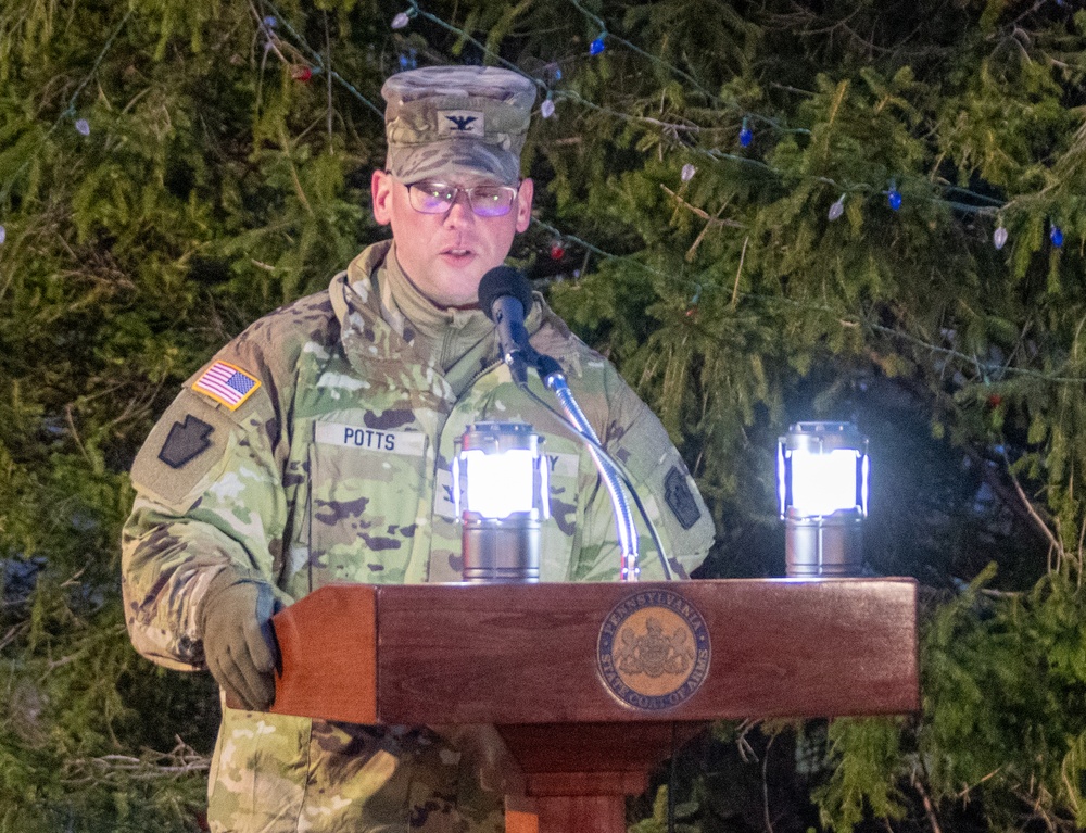 Fort Indiantown Gap conducts annual tree lighting ceremony