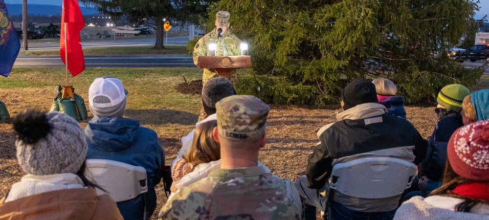 Fort Indiantown Gap conducts annual tree lighting ceremony