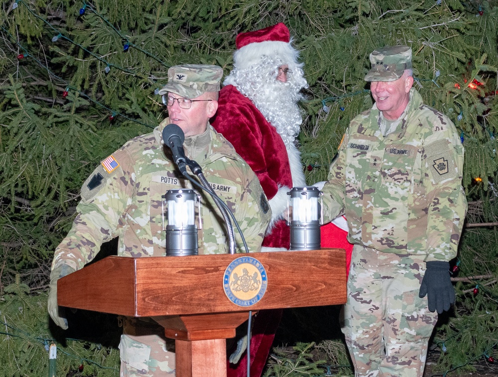 Fort Indiantown Gap conducts annual tree lighting ceremony