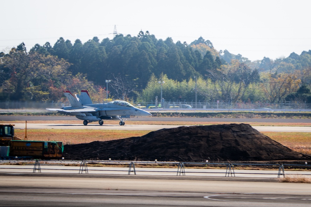 NATR 23: VMFA-232 touch down at Nyutabaru Air Base