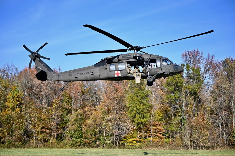 D.C. National Guard's ‘District Dustoff’ maintains hoist proficiency