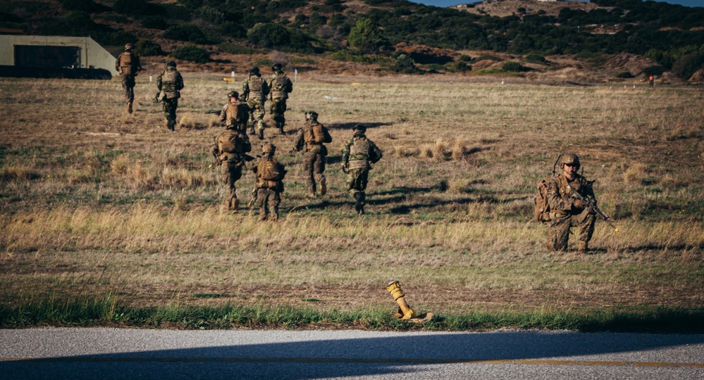 26th MEU(SOC) execute Full-Mission-Profile TRAP during Greek Bilateral Exercise