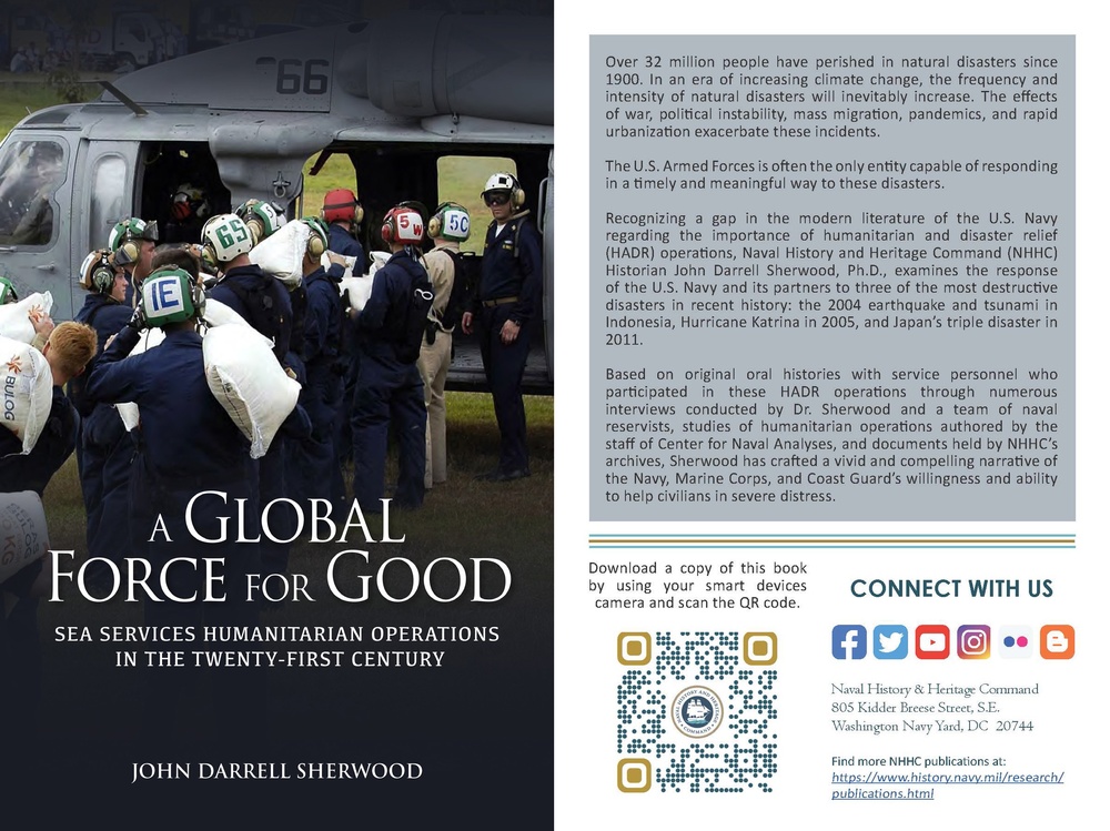 Publication Outreach Card - A Global Force for Good: Sea Services Humanitarian Operations in the Twenty-First Century