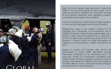 Navy’s Humanitarian Operations Highlighted in New NHHC Publication