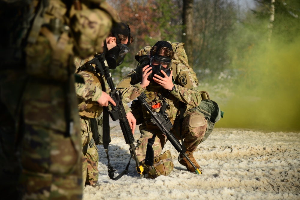 European Best Medic Competition CBRN Ruck March