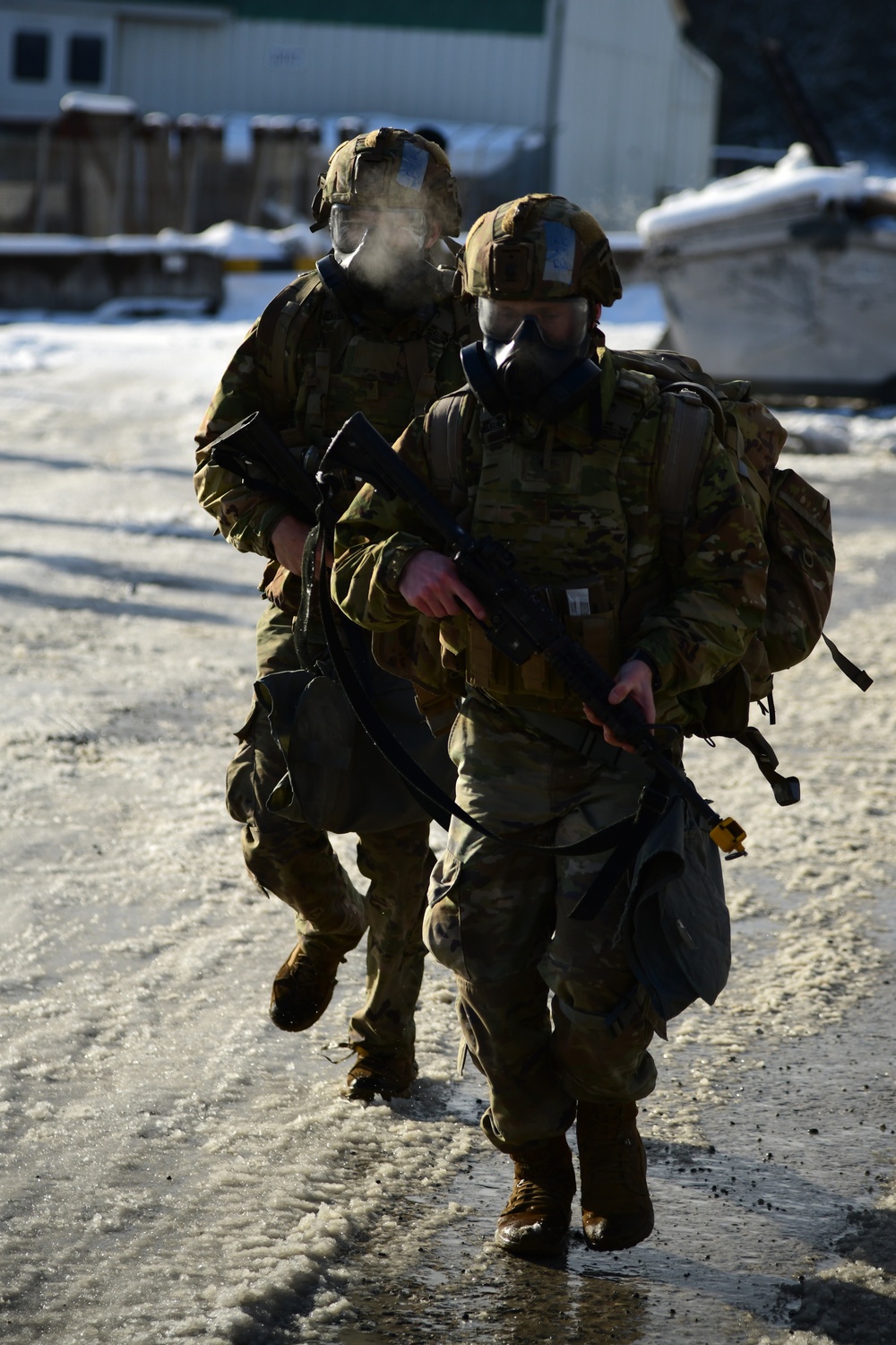 European Best Medic Competition CBRN Ruck March