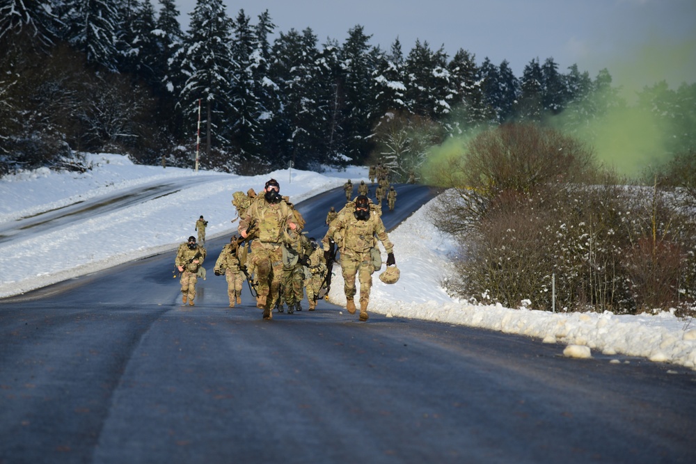 European Best Medic Competition CBRN Ruck March