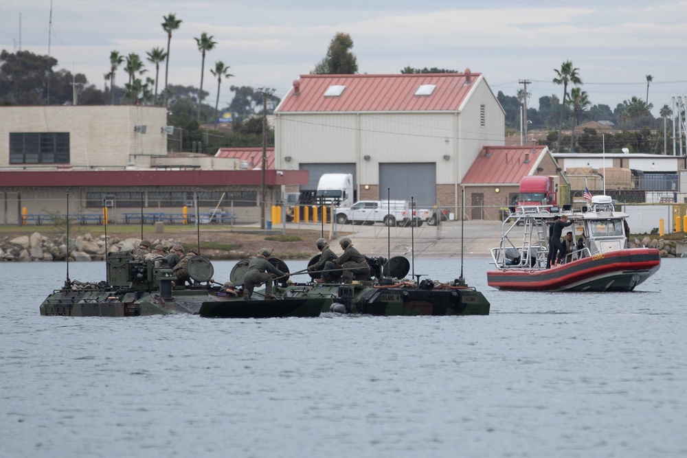 3rd AA Bn. conducts return to water operations training