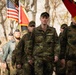 The German Army and Air Force march in the Romanian National Day Parade