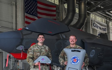 Forging the future: 33rd MXG Airmen innovate F-35 canopy cover and wash cover designs