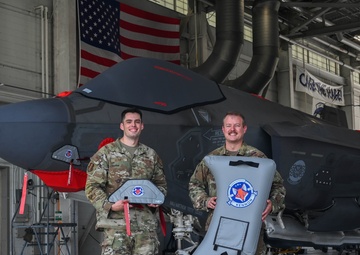 Forging the future: 33rd MXG Airmen innovate F-35 canopy cover and wash cover designs