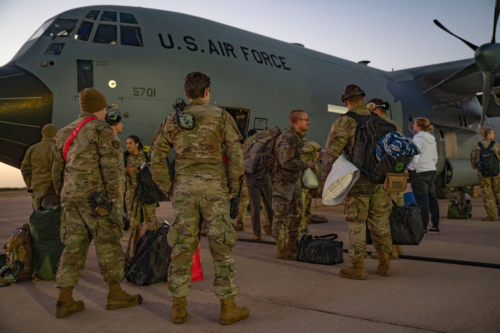 317th AW Airmen return from mission