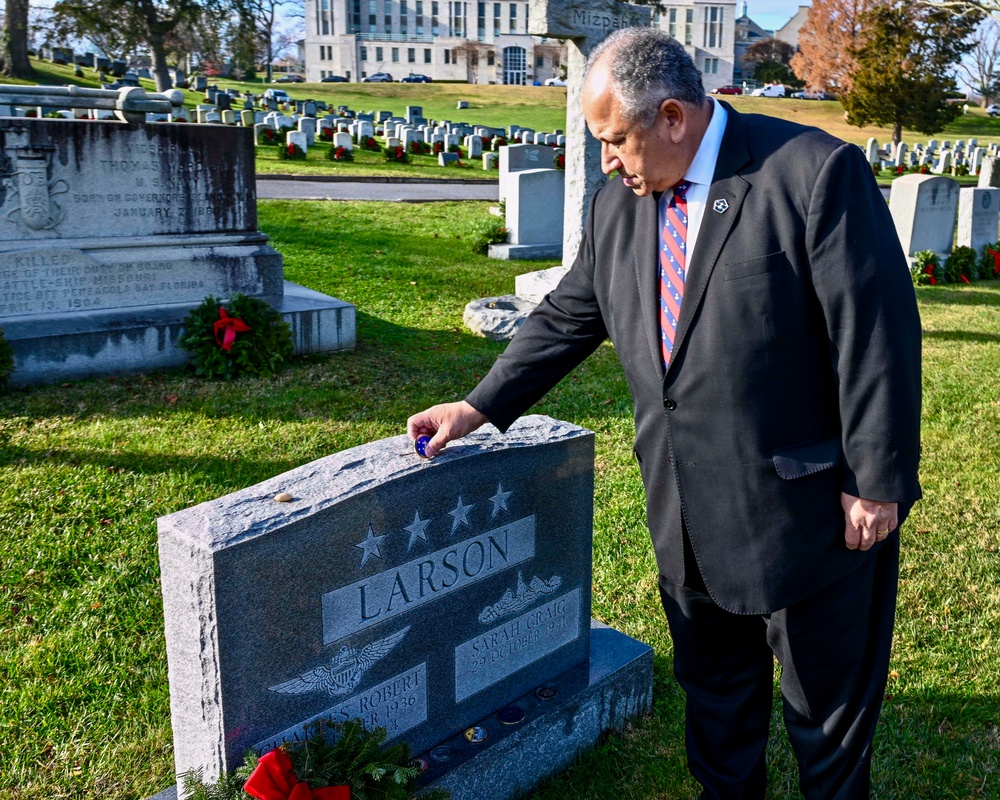 Secretary of the Navy Carlos Del Toro and Ambassador Extraordinary and Plenipotentiary of the Socialist Republic of Vietnam to the United States, his Excellency Ambassador Nguyen Quoc Dzung Tour United States Naval Academy (USNA)