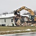 Building demolition in Fort McCoy's 1600 block makes way for more future construction