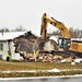 Building demolition in Fort McCoy's 1600 block makes way for more future construction