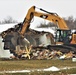 Building demolition in Fort McCoy's 1600 block makes way for more future construction
