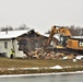 Building demolition in Fort McCoy's 1600 block makes way for more future construction