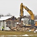 Building demolition in Fort McCoy's 1600 block makes way for more future construction