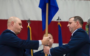 142nd Wing holds Change of Command Ceremony