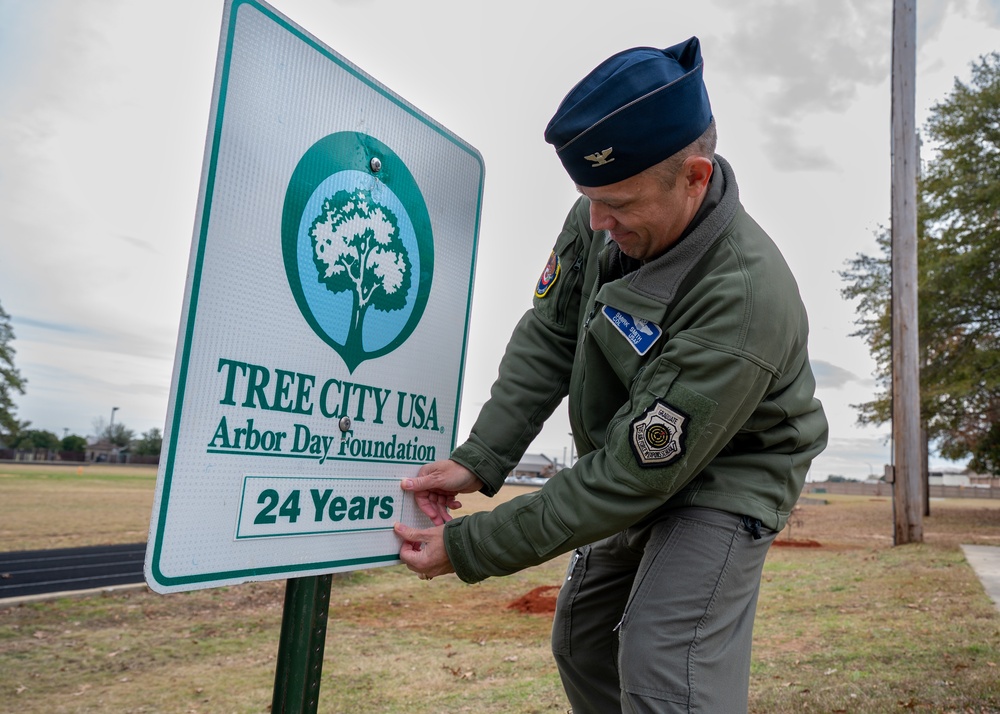 Shaw Air Force Base Deepens its Roots on Arbor Day