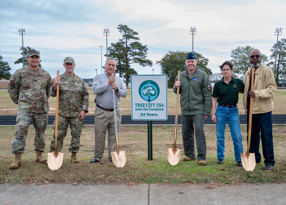 Shaw Air Force Base Deepens its Roots on Arbor Day