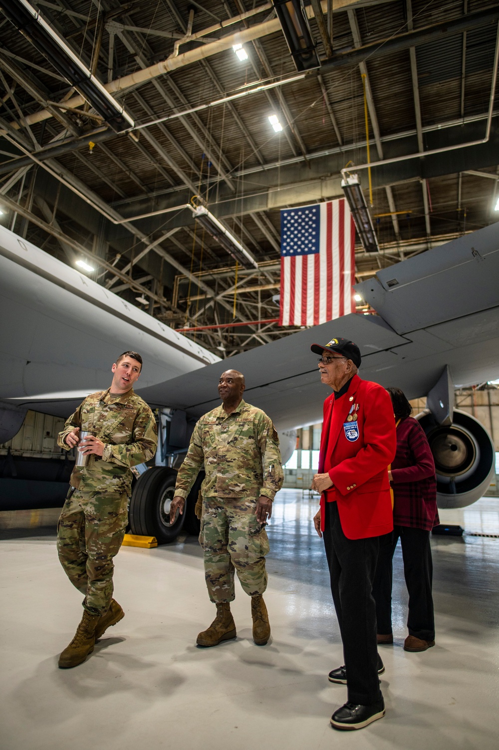 Tuskegee Airman returns to Lockbourne Air Force Base