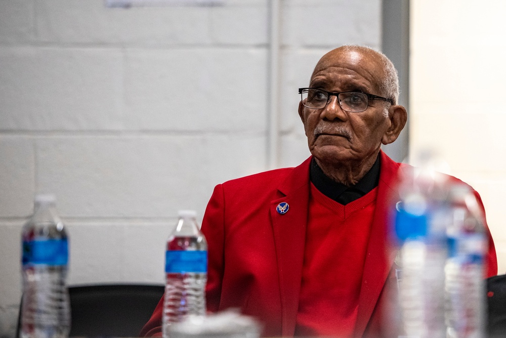 Tuskegee Airman returns to Lockbourne Air Force Base