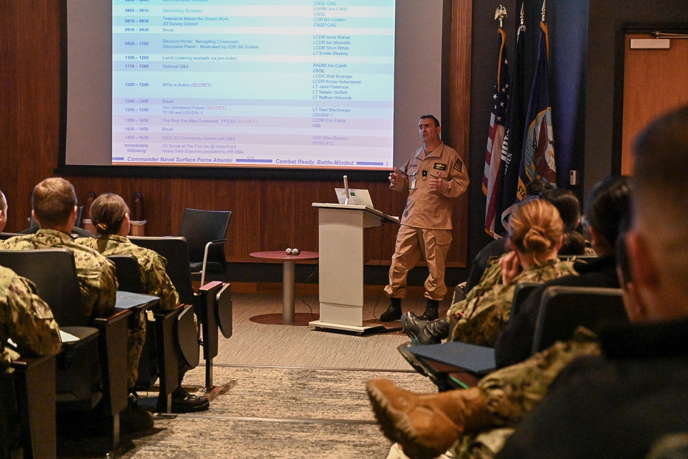 SURFLANT Hosts Annual Junior Officer Training Symposium