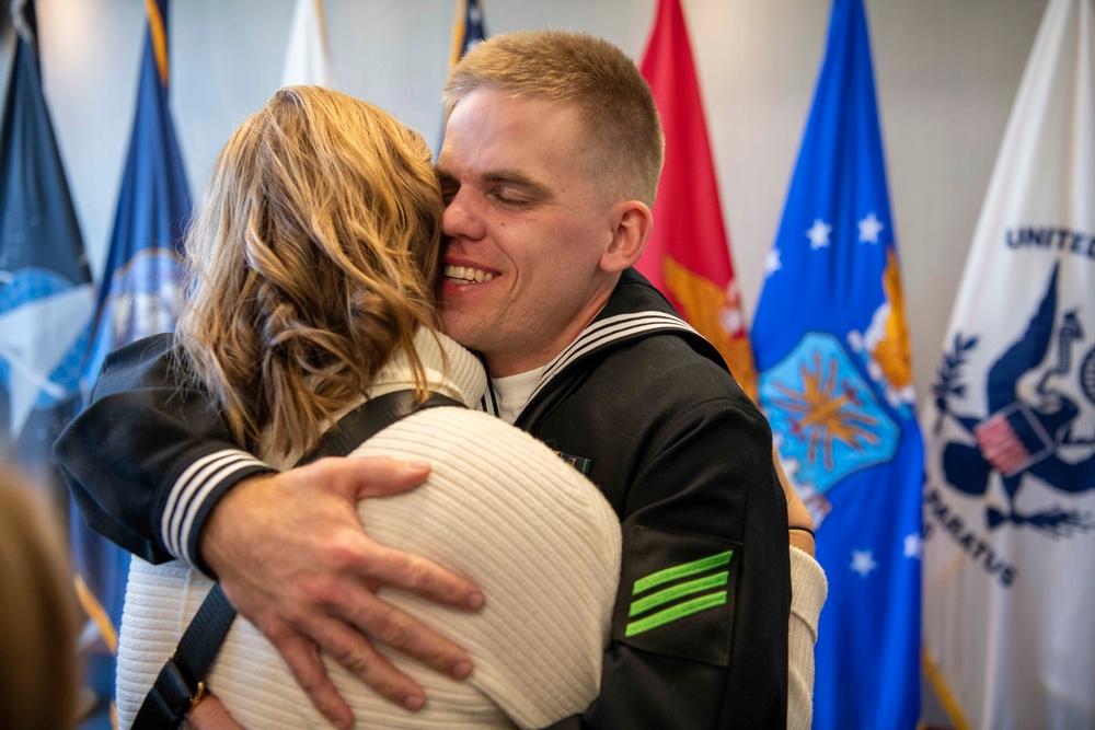Recruit Training Command Pass in Review