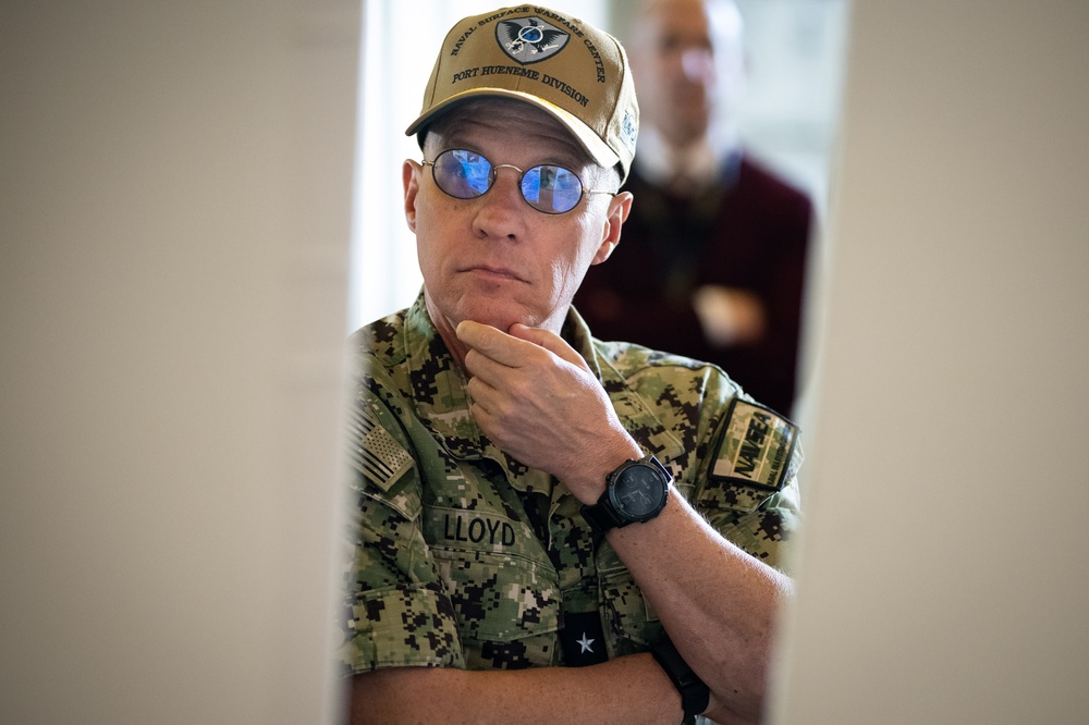 Rear Adm. Jason Lloyd Tours Mission Package Support Facility at Naval Surface Warfare Center, Port Hueneme Division