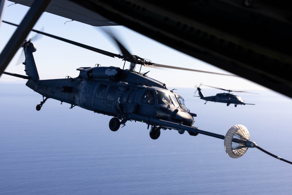 Steel Knight 23.2: HC-130Js Conduct Aerial Refuel for Joint CSAR