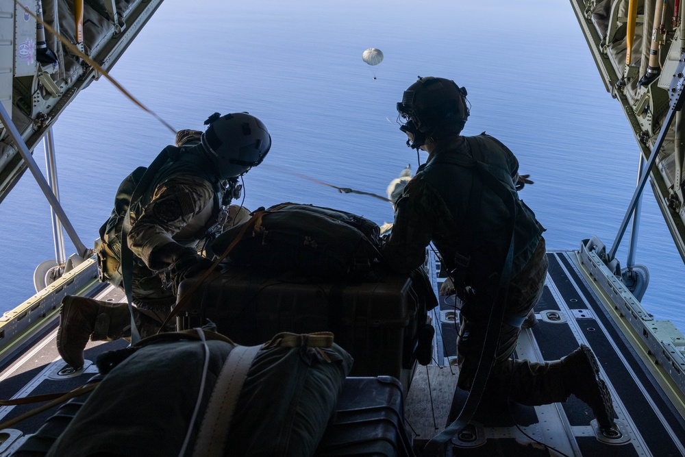 Steel Knight 23.2: HC-130Js Conduct Aerial Refuel for Joint CSAR