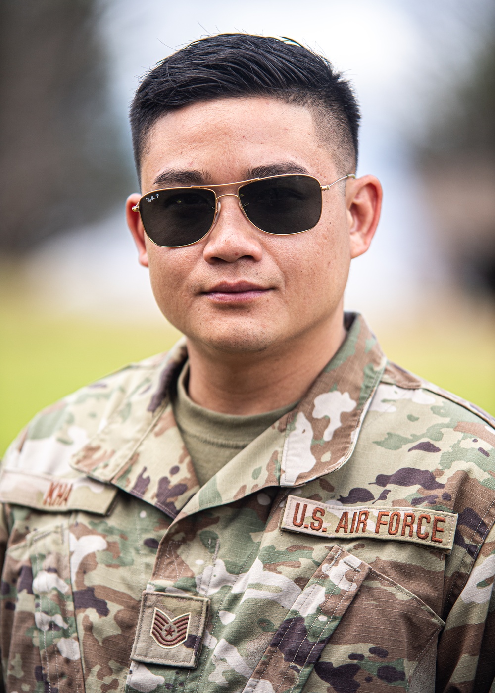 Tech. Sgt. Andrew Kha portrait