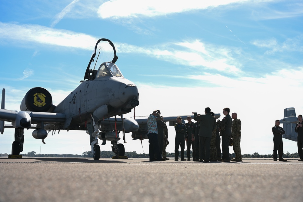 91st ARS tours A-10s