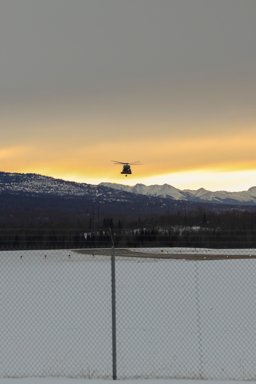 HH-60G Frozen in Flight