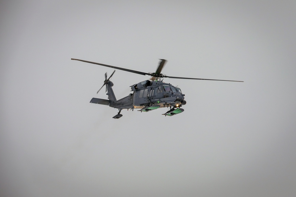 HH-60G Frozen in Flight