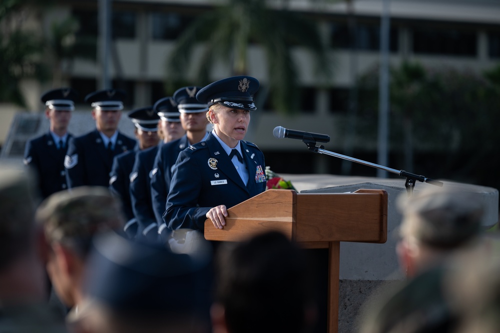 15th Wing hosts December 7th Remembrance Ceremony