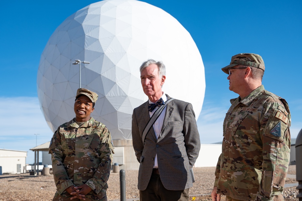 Bill Nye Visits Buckley Space Force Base