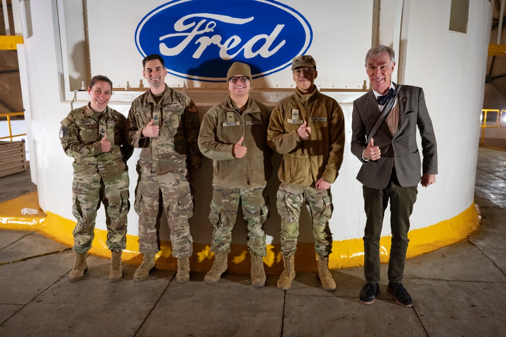 Bill Nye Visits Buckley Space Force Base