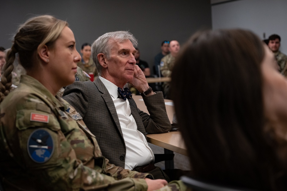 Bill Nye Visits Buckley Space Force Base