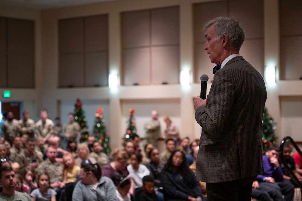 Bill Nye Visits Buckley Space Force Base